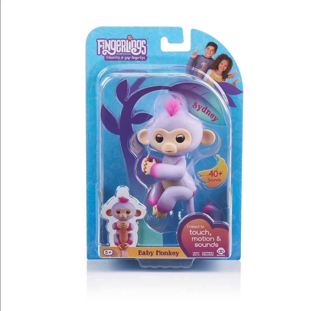 Fingerlings 2Tone Monkey - Sydney -Pet by WowWe